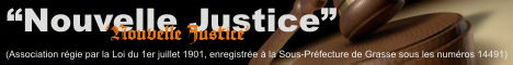 Association Nouvelle Justice - May DUpe - Cannes